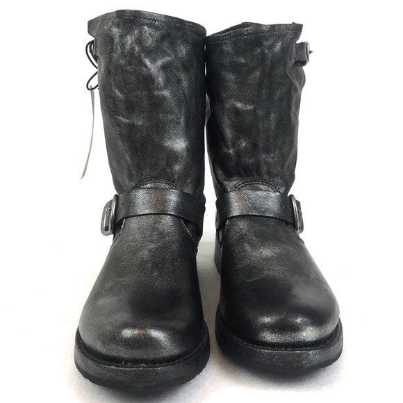 NWT Frye | Women’s Metallic Veronica Ankle Boots - Picture 3 of 14
